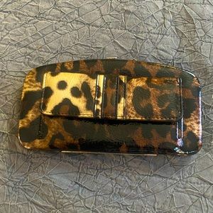 Cheetah Print Clutch Wallet